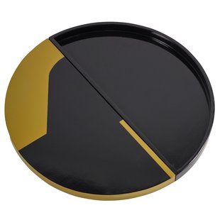 Serax Endo By Bob Verhelst Dienblad&Oslash;60 Black Green