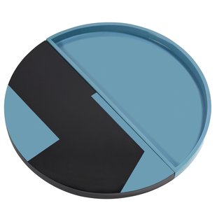 Serax Endo By Bob Verhelst Dienblad&Oslash;60 Black Blue