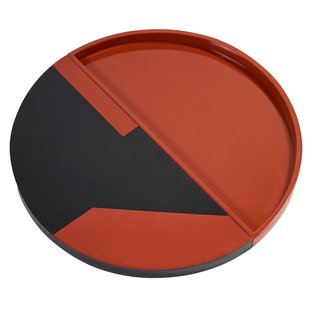 Serax Endo By Bob Verhelst Dienblad&Oslash;60 Black Red