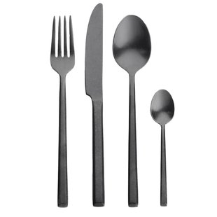 Serax Pure By Pascale Naessens Bestekset Black 24 Stuks