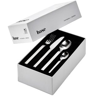 Serax Base By Piet Boon Bestekset 24 Stuks Steel Grey