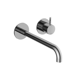 Hotbath Cobber Afbouwdeel - voor wastafelkraan - 25cm uitloop - Chroom CB105EXT25CR