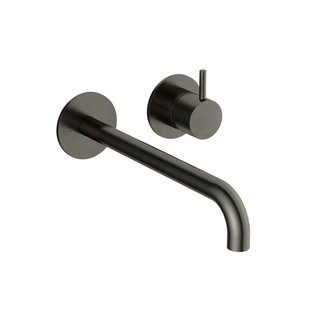 Hotbath Cobber Afbouwdeel - voor wastafelkraan - 25cm uitloop - Verouderd IJzer CB105EXT25AI