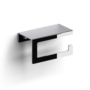 Clou Fold toiletrolhouder zonder klep gebogen model chroom CL/09.04029.29