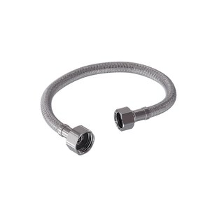 Flexibele Aansluitslang MAY 30 cm G1/2 x G3/8 Aansluiting Chroom