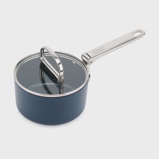 Joseph Joseph Space non stick steelpan met deksel Ø15 cm Blauw