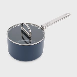Joseph Joseph Space non stick steelpan met deksel Ø19 cm Blauw