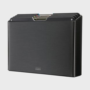 Joseph Joseph Folio steel snijplank 4-delig Zwart