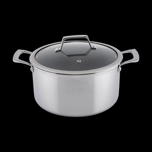 Hâws Hâws Santo hybride coating pan met deksel 5,8 L Roestvrij staal