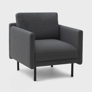 Normann Copenhagen Rar fauteuil Re-Born dark grey