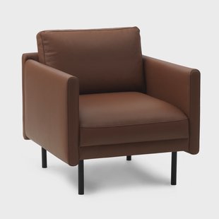 Normann Copenhagen Rar fauteuil Omaha leather cognac