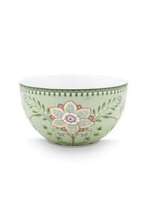 Pip Studio Kom Lily&Lotus Licht Groen 18cm