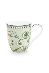 Pip Studio Mok XL Lily&Lotus Licht Groen