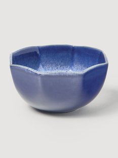 Handgemaakte schalen Vinci met reactief glazuur, 4 stuks