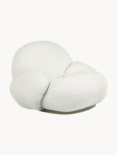 Draaibare boucl&eacute; tuinfauteuil Pacha