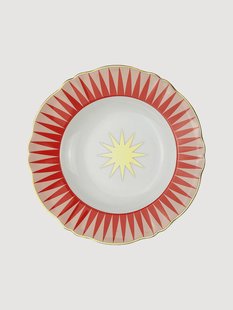 Handgemaakt pastabord Abracadabra van porselein