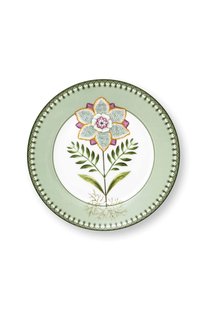 Pip Studio Ontbijtbord Lily&Lotus Licht Groen 21cm Pip Studio Ontbijtbord Lily&Lotus Licht Groen 21cm