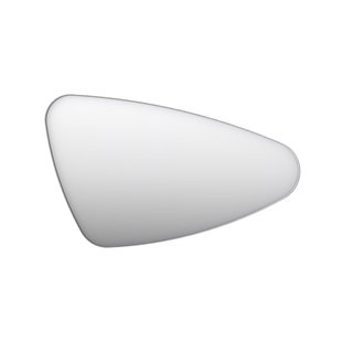 Spiegel INK SP22 Rechts 100x4x60 cm Geborsteld RVS