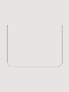 Handgemaakte metalen kledingstang Enio