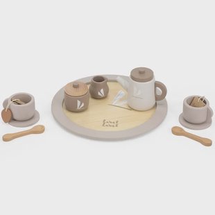 Label Label houten thee set
