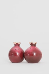 Peper en zout stel pomegranate