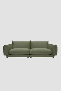 Countess 3-zits bank Salvador Olive Green