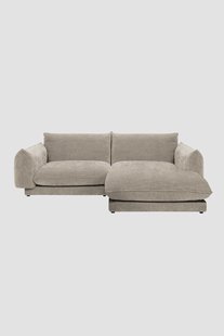 Countess 3-zits bank chaise longue rechts Artic Cream