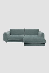 Countess 3-zits bank chaise longue rechts Artic Grey