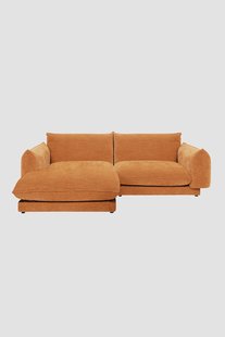 Countess 3-zits bank chaise longue links Artic Clementine