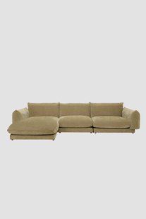 Countess 4-zits bank chaise longue links Artic Lichen