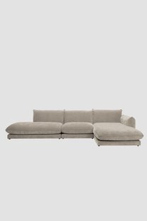 Countess 4-zits bank chaise longue rechts otto longue links Artic Cream
