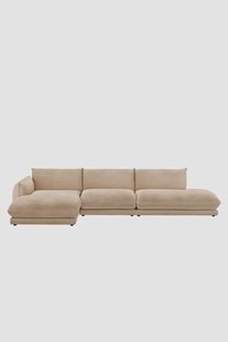 Countess 4-zits bank chaise longue links otto longue rechts Salvador Camel
