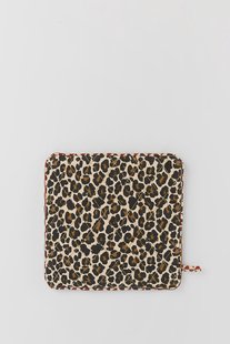 Leopard print pannenlap