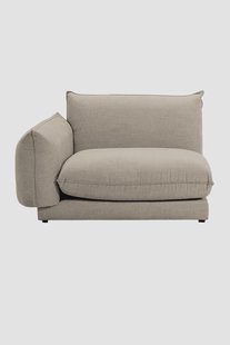 Countess stoel hoekelement links Artic Cream