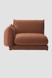 Countess stoel hoekelement links Salvador Brown