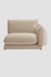 Countess stoel hoekelement rechts Salvador Camel