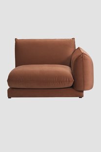 Countess stoel hoekelement rechts Salvador Brown