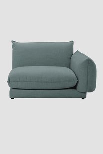 Countess stoel hoekelement rechts Artic Grey