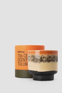 HKliving 70&#039;s ceramics geurkaars Tulum