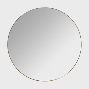 Ronde spiegel - ø120 cm - goud metalen lijst Ronde spiegel - ø120 cm - goud metalen lijst