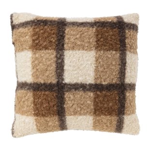 Kussen ruit - bruin - 45x45 cm Kussen ruit - bruin - 45x45 cm