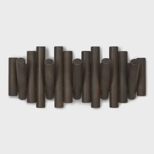 Umbra Picket Rail Hook Wandkapstok B 38 cm - Walnoot