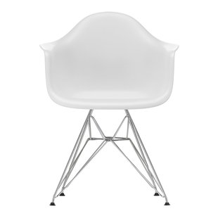 Vitra Eames Plastic Chair DAR Cotton White