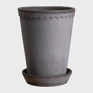 Bergs Potter Helena pot hoog Ø14 cm Grijs