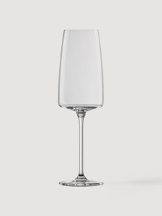 Kristallen champagneglazen Vivid Senses, set van 2