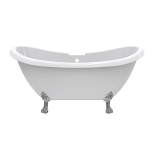 Vrijstaand Ligbad Best Design Liberty Sidcup Nostalgisch 171x71x77 cm Inclusief Poten Glans Wit