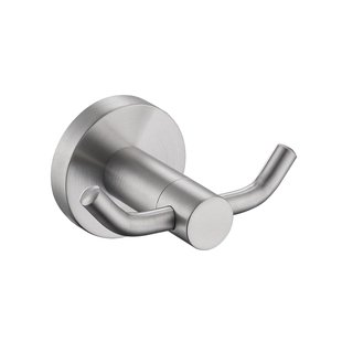 Handdoekhaak Best Design Platto Dubbele Haak RVS