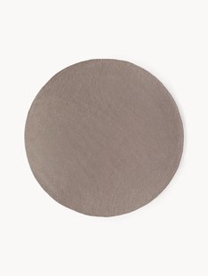 Rond wollen vloerkleed Eleni, handgetuft