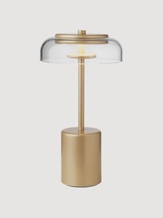 Mobiele kleine LED-tafellamp Blossi, dimbaar