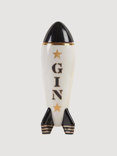 Decanter Rocket met gouden accenten, 670 ml
